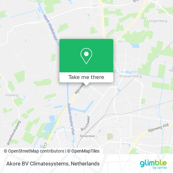 Akore BV Climatesystems Karte