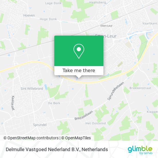 Delmulle Vastgoed Nederland B.V. map