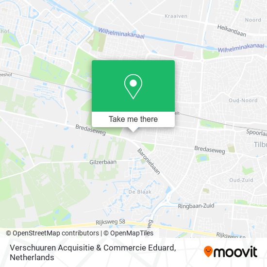 Verschuuren Acquisitie & Commercie Eduard map