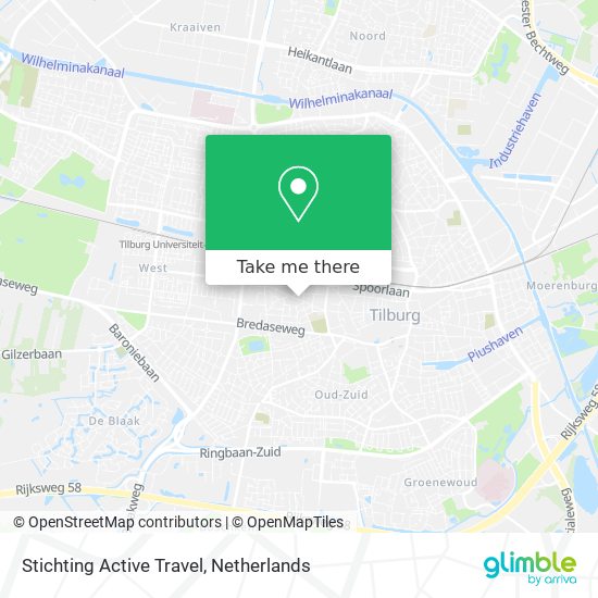 Stichting Active Travel map