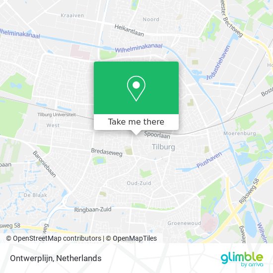 Ontwerplijn map