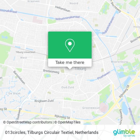 013circles, Tilburgs Circulair Textiel map