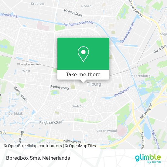 Bbredbox Sms map