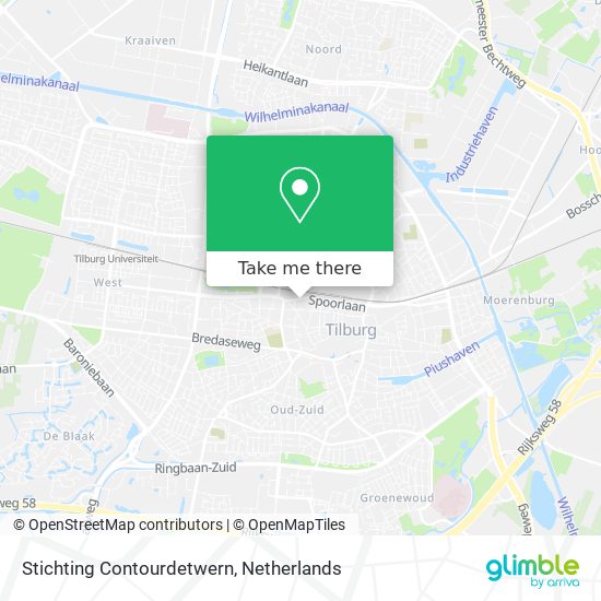 Stichting Contourdetwern map