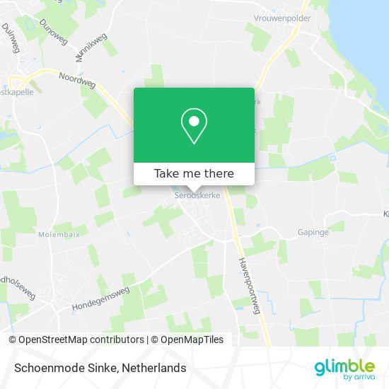 Wie komme ich mit Bus, Bahn oder Metro nach Schoenmode Sinke in Veere?