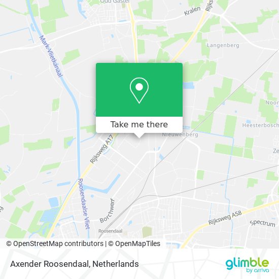 Axender Roosendaal map