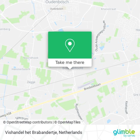 Vishandel het Brabandertje Karte