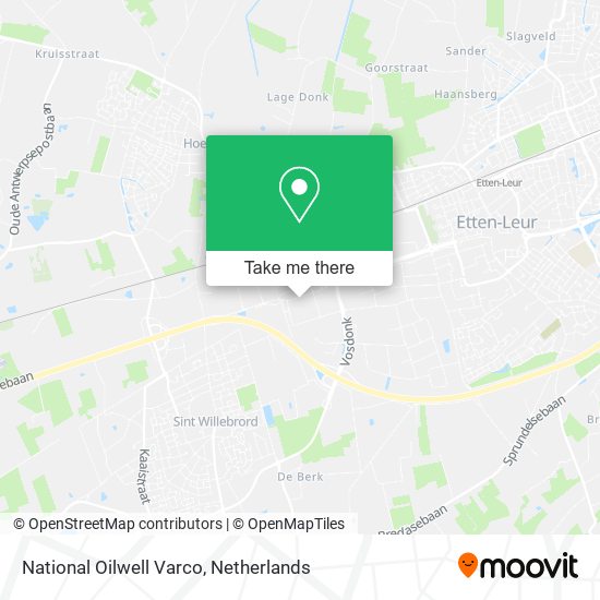 National Oilwell Varco map