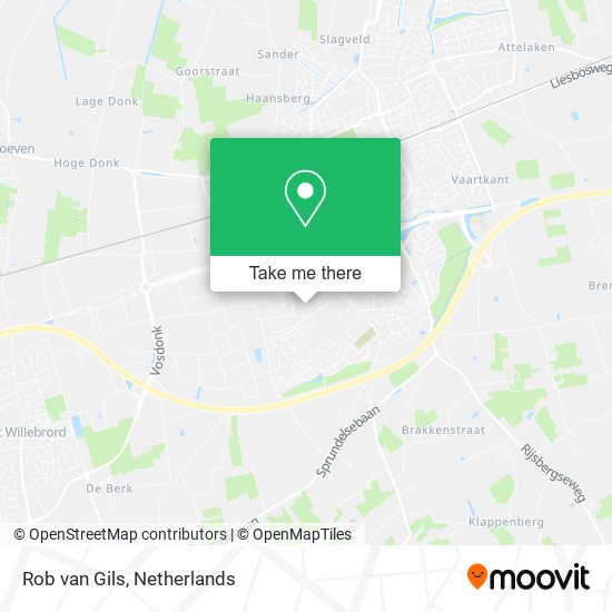 Rob van Gils map