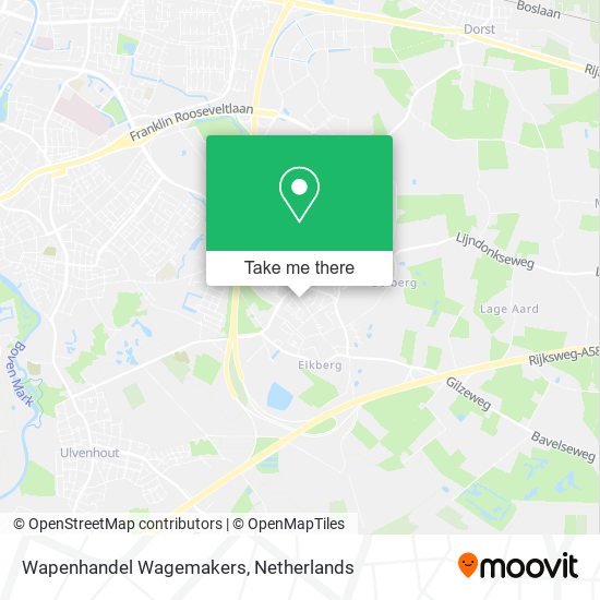 Wapenhandel Wagemakers map