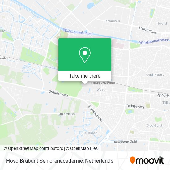 Hovo Brabant Seniorenacademie map