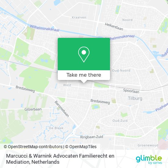 Marcucci & Warnink Advocaten Familierecht en Mediation Karte