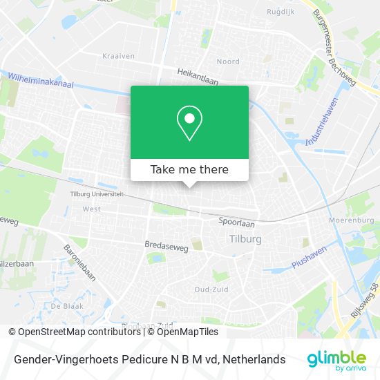 Gender-Vingerhoets Pedicure N B M vd map