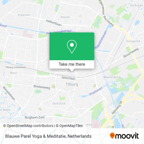 Blauwe Parel Yoga & Meditatie map