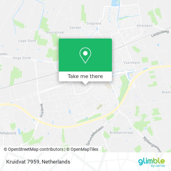 Kruidvat 7959 map