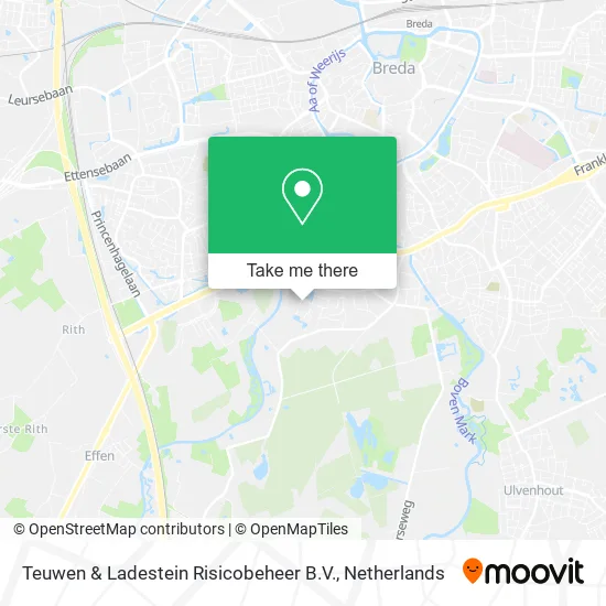 Teuwen & Ladestein Risicobeheer B.V. map