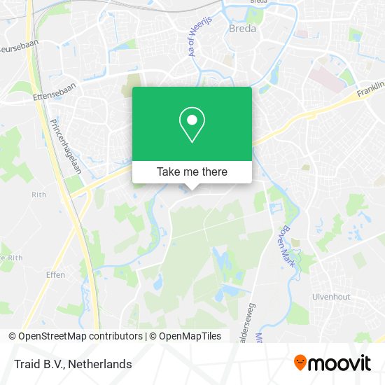 Traid B.V. map