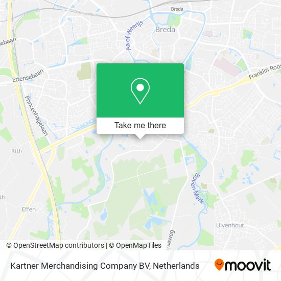 Kartner Merchandising Company BV map