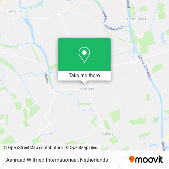 Aanraad Wilfried Internationaal map