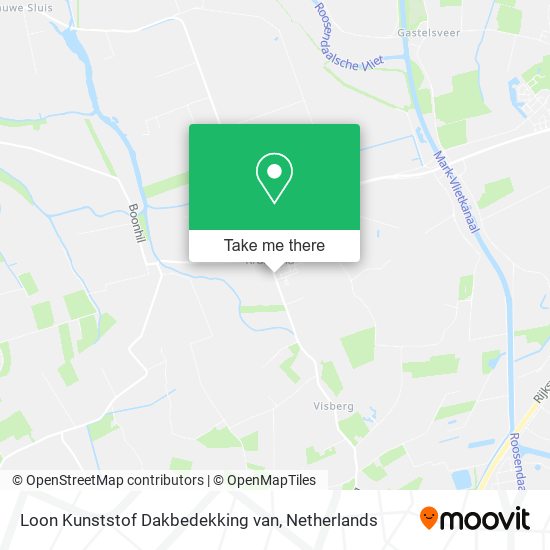 Loon Kunststof Dakbedekking van map