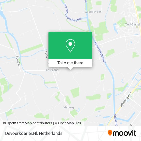 Devoerkoerier.Nl map