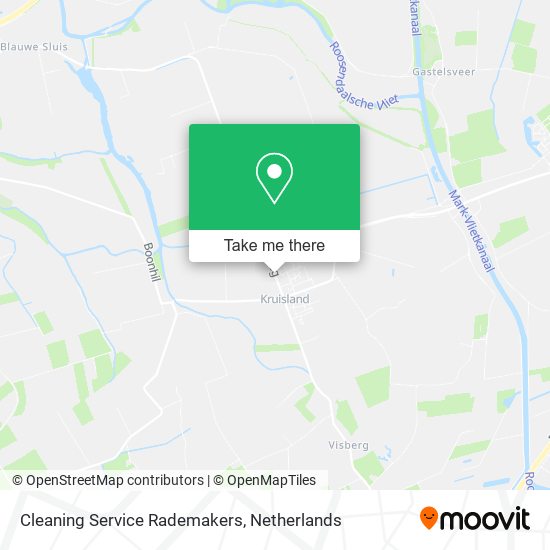 Cleaning Service Rademakers map