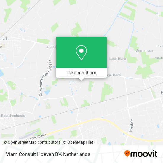 Vlam Consult Hoeven BV map