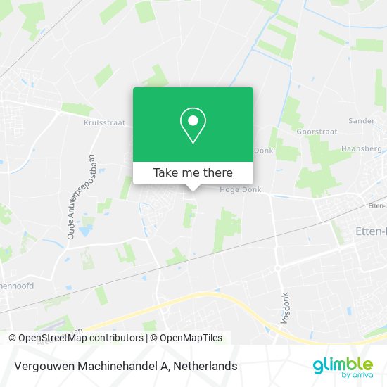 Vergouwen Machinehandel A Karte