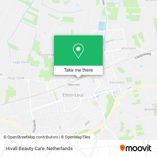 Hivall Beauty Care map