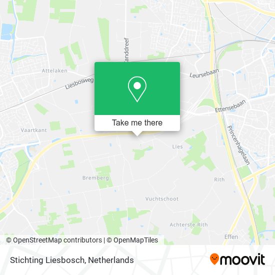 Stichting Liesbosch map