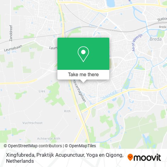 Xingfubreda, Praktijk Acupunctuur, Yoga en Qigong map