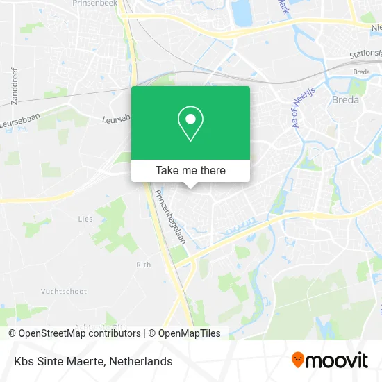 Kbs Sinte Maerte map