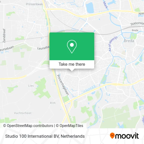 Studio 100 International BV map