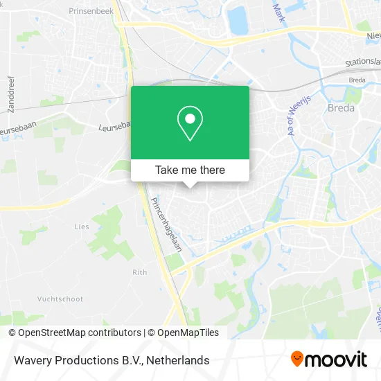 Wavery Productions B.V. map