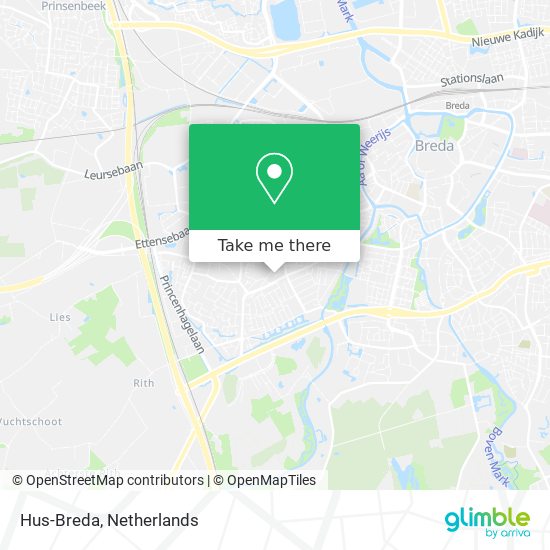 Hus-Breda map