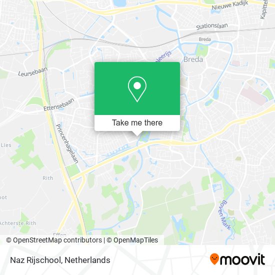 Naz Rijschool map