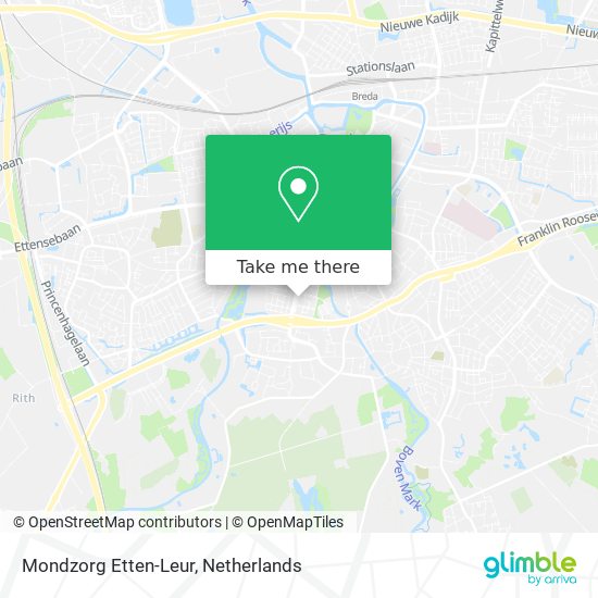 Mondzorg Etten-Leur map