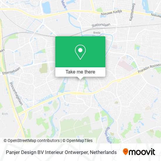 Panjer Design BV Interieur Ontwerper map