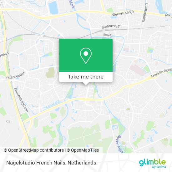 Nagelstudio French Nails map