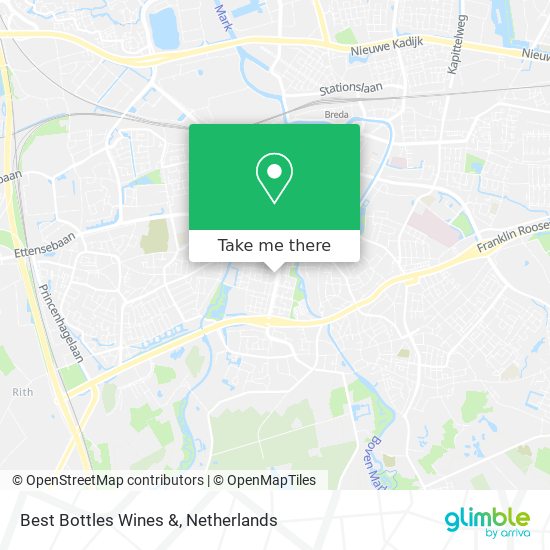 Best Bottles Wines & map