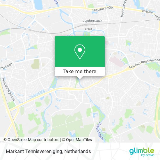 Markant Tennisvereniging map