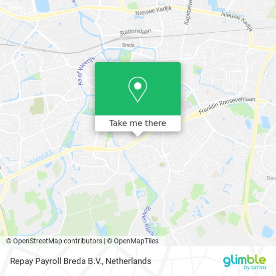 Repay Payroll Breda B.V. map