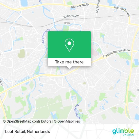 Leef Retail map