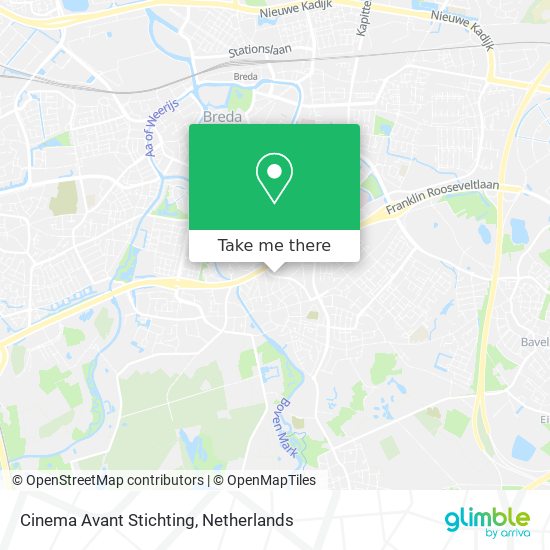 Cinema Avant Stichting map