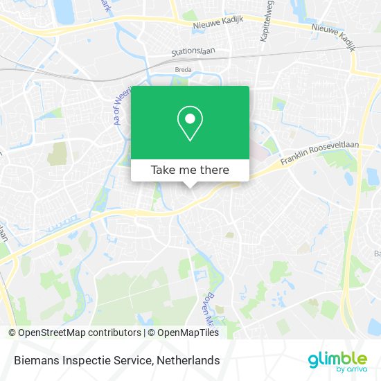 Biemans Inspectie Service map