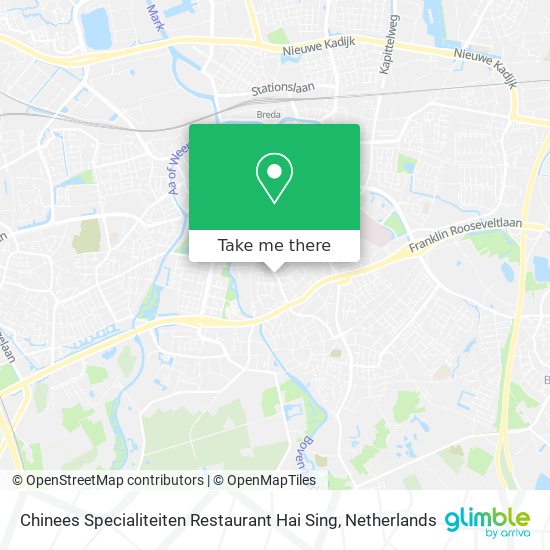 Chinees Specialiteiten Restaurant Hai Sing map