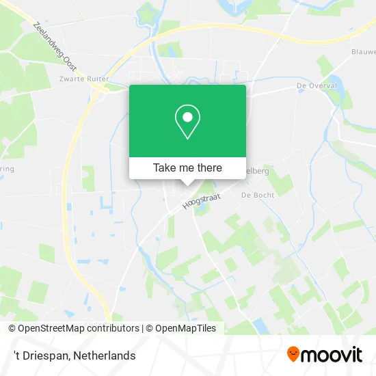 't Driespan map