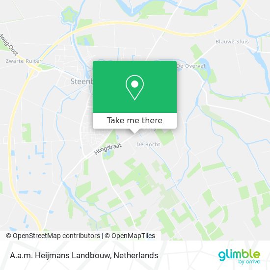 A.a.m. Heijmans Landbouw map