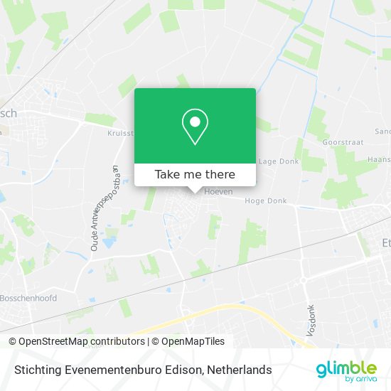 Stichting Evenementenburo Edison map