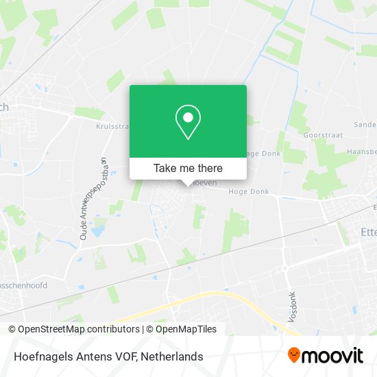 Hoefnagels Antens VOF map